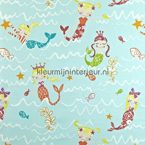 Mermaid Aqua vorhang 5720-604 Playtime Prestigious Textiles