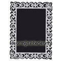 Krijt bord in lijst decoration stickers Komar all images 