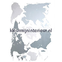 Wereld wallstickers Komar vindue stickers 