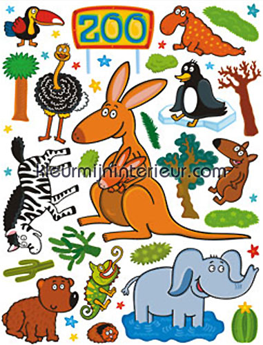 zoo wallstickers 350-0071 DC-fix collectie samling