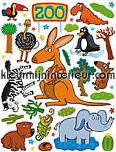 Zoo wallstickers DC-Fix vindue stickers 