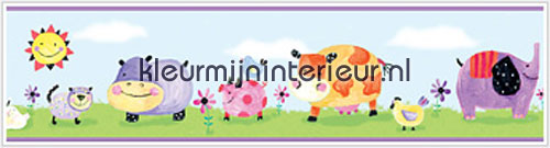 polka dot piggy interieurstickers rand 12 aanbieding stickers RoomMates
