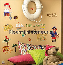treasure hunt appliques interieurstickers RMK 1195 SCS aanbieding stickers RoomMates