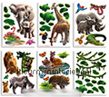 Jungle decoration stickers 41080 Walltastic