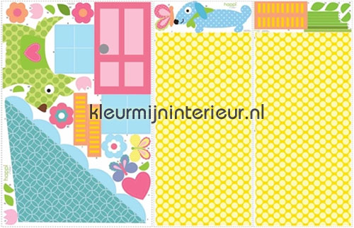 doll house stickers mureaux RMK1438SLM offre York Wallcoverings
