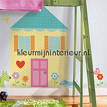 doll house stickers mureaux RMK1438SLM offre York Wallcoverings