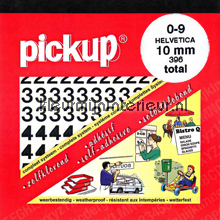 Pick-up Cijfer sets interieurstickers collectie