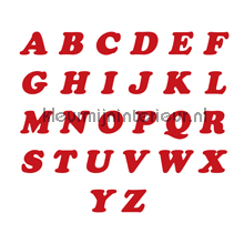  Letterset, Cooper Black, 15mm, Rood stickers mureaux Pick-up Sticker top 15 