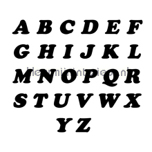Letterset, Cooper Black, 25mm, Zwart stickers mureaux Pick-up Sticker top 15 