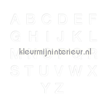 Letterset, Helvetica, 20mm, Wit interieurstickers Pick-up plakletters en cijfers set 