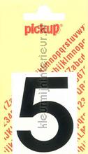 Cijfer 5 Helvetica autocolantes decoracao Pick-up Signage 