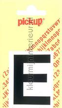 letter E Helvetica vinilo decorativo Pick-up Basic Letters en Cijfers e-zwart