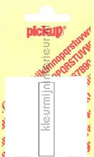 letter I Helvetica vinilo decorativo Pick-up Basic Letters en Cijfers i-wit