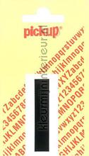 93612 vinilo decorativo Pick-up Basic Letters en Cijfers i-zwart