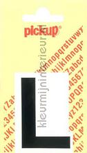 letter L Helvetica vinilo decorativo Pick-up Basic Letters en Cijfers l-zwart