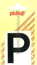 letter P Helvetica vinilo decorativo Pick-up Basic Letters en Cijfers p-zwart