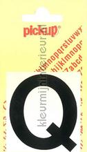 letter Q Helvetica vinilo decorativo Pick-up Basic Letters en Cijfers q-zwart