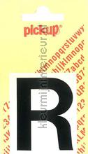 letter R Helvetica vinilo decorativo Pick-up Basic Letters en Cijfers r-zwart