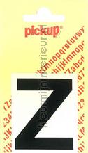 letter Z Helvetica vinilo decorativo Pick-up Basic Letters en Cijfers z-zwart