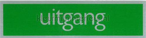 Uitgang zelfklevend bordje decoration stickers 4619  Signage Pick-up