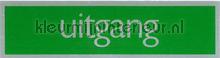 Uitgang zelfklevend bordje decoration stickers Pick-up Signage 
