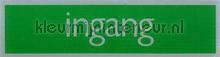 Ingang zelfklevend plaatje decoration stickers Pick-up Signage 