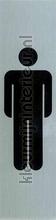 Herentoilet zelfklevend plaatje verticaa decoration stickers Pick-up Signage 