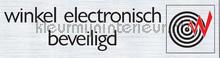 Electronisch Beveiligd zelfklevend plaat decoration stickers Pick-up Signage 