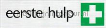 EHBO zelfklevend info plaatje decoration stickers Pick-up Signage 