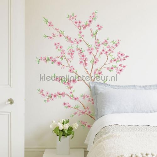 Bloesem-Perzikboom Muursticker wallstickers 57101 Crearreda collection Imagicom