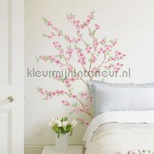 stickers mureaux fleurs nature