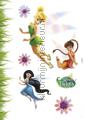 Fairies autocolantes decoracao Komar Bebs Crianas 