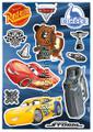 Cars 3 raamstickers wallstickers Komar vindue stickers 