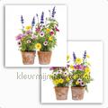 Springtime raamstickers interieurstickers Komar bloemen natuur 