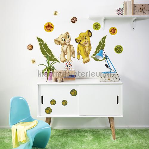 simba and nala stickers mureaux 14040h Room set photo's Komar