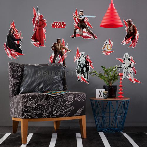 star wars the last jedi wallstickers 14727h drenge Komar