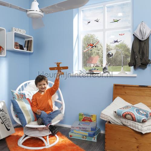 planes wallstickers 16401 Room set photo's Komar