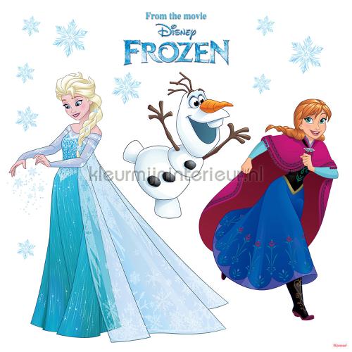frozen snowflake fotobehang 16408 Disney Edition 3 Komar