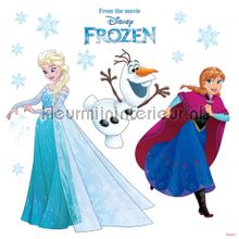 frozen snowflake interieurstickers 16408 raamstickers Komar