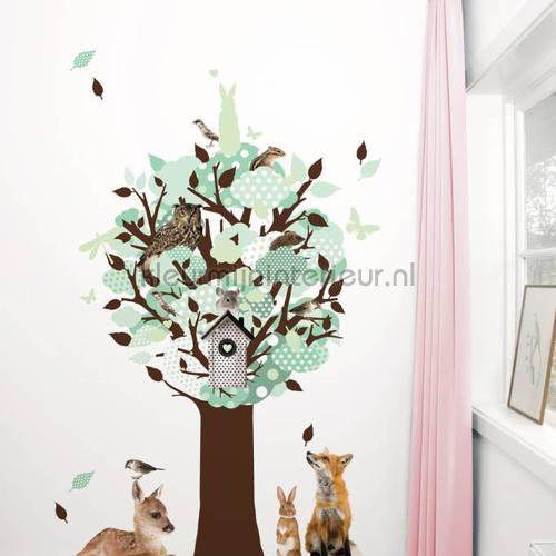 glow in the dark tree stickers mureaux gl-07 filles Kek Amsterdam