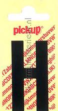 Letter H Nobel interieurstickers Pick-up plakletters en cijfers los 