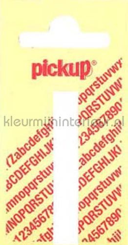 letter I Nobel vinilo decorativo i-wit Rechte Letters en Cijfers Pick-up