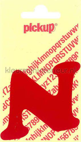letter n cooper black adesivi murali n-rood Sierlijke Letters en Cijfers Pick-up