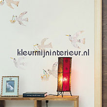 Duiven wallstickers Komar vindue stickers 