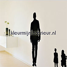 People silhouetten interieurstickers DC-Fix behang 