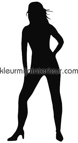 Vrouw silhouet stickers mureaux 350-0040 offre DC-Fix