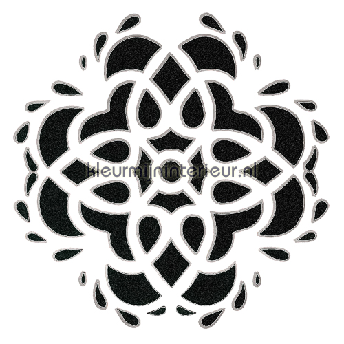 Wall tatoo velours 3 stuks interieurstickers 50008 aanbieding stickers Dutch Wallcoverings