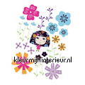 Flower girl adesivi murali Komar Deko-sticker 17002