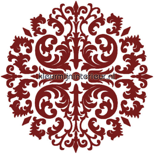 barok bruin decorative selbstkleber Ornamenten - Rosetten