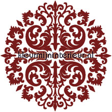 barok bruin decorative selbstkleber Ornamenten - Rosetten